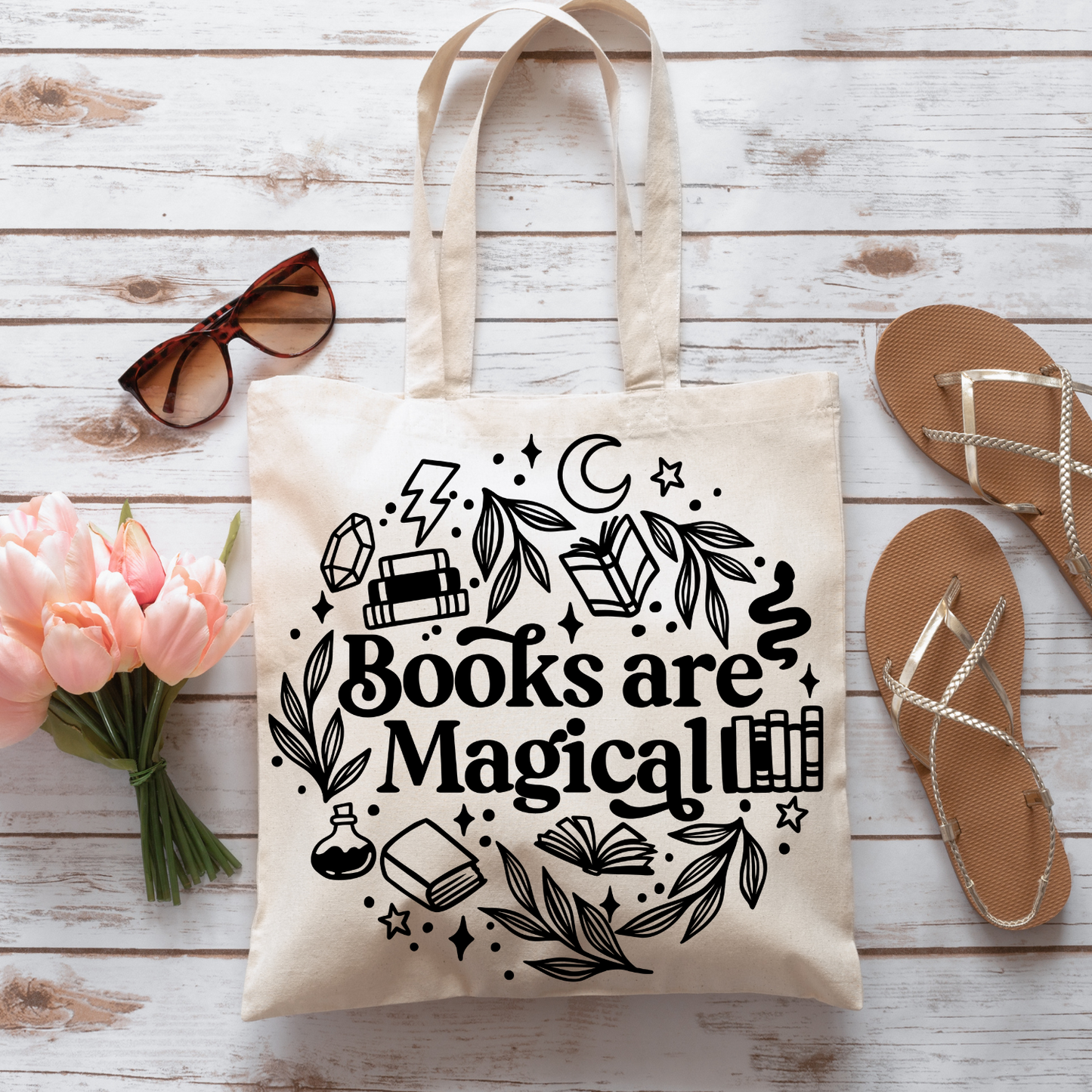 Books Are Magical - Tote Bag