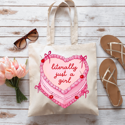 Just A Girl - Tote Bag