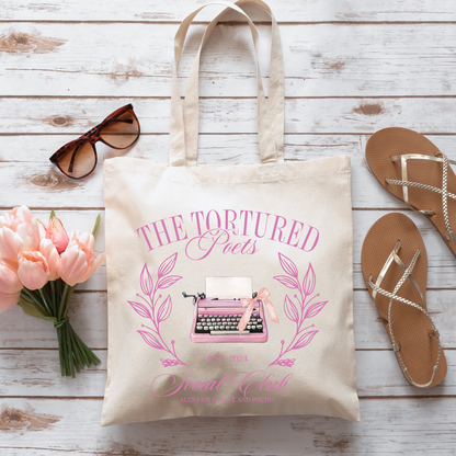 Tortured Poets Tote Bag