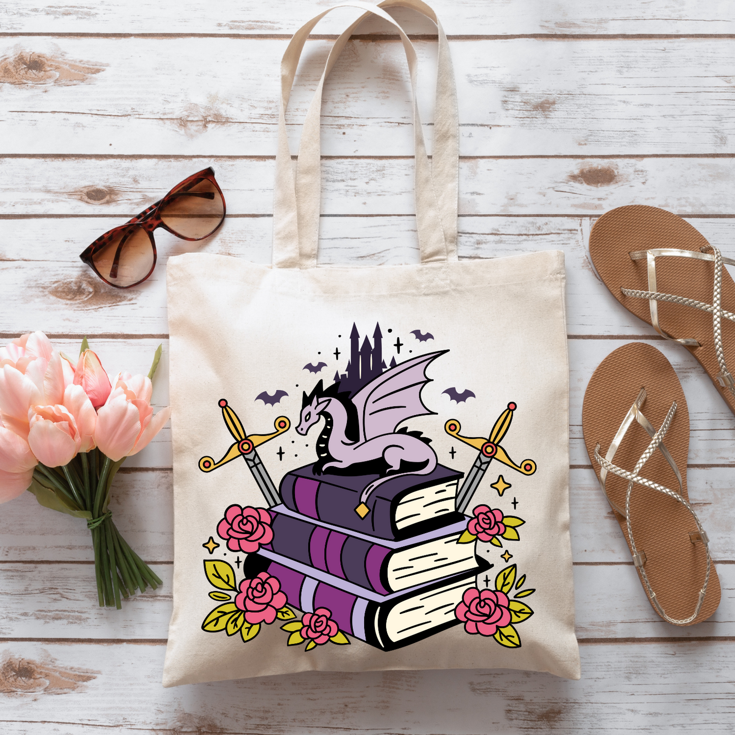 Romantasy Dragon - Tote Bag