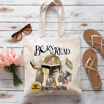 Born To Read (Fourth Wing) - Tote Bag
