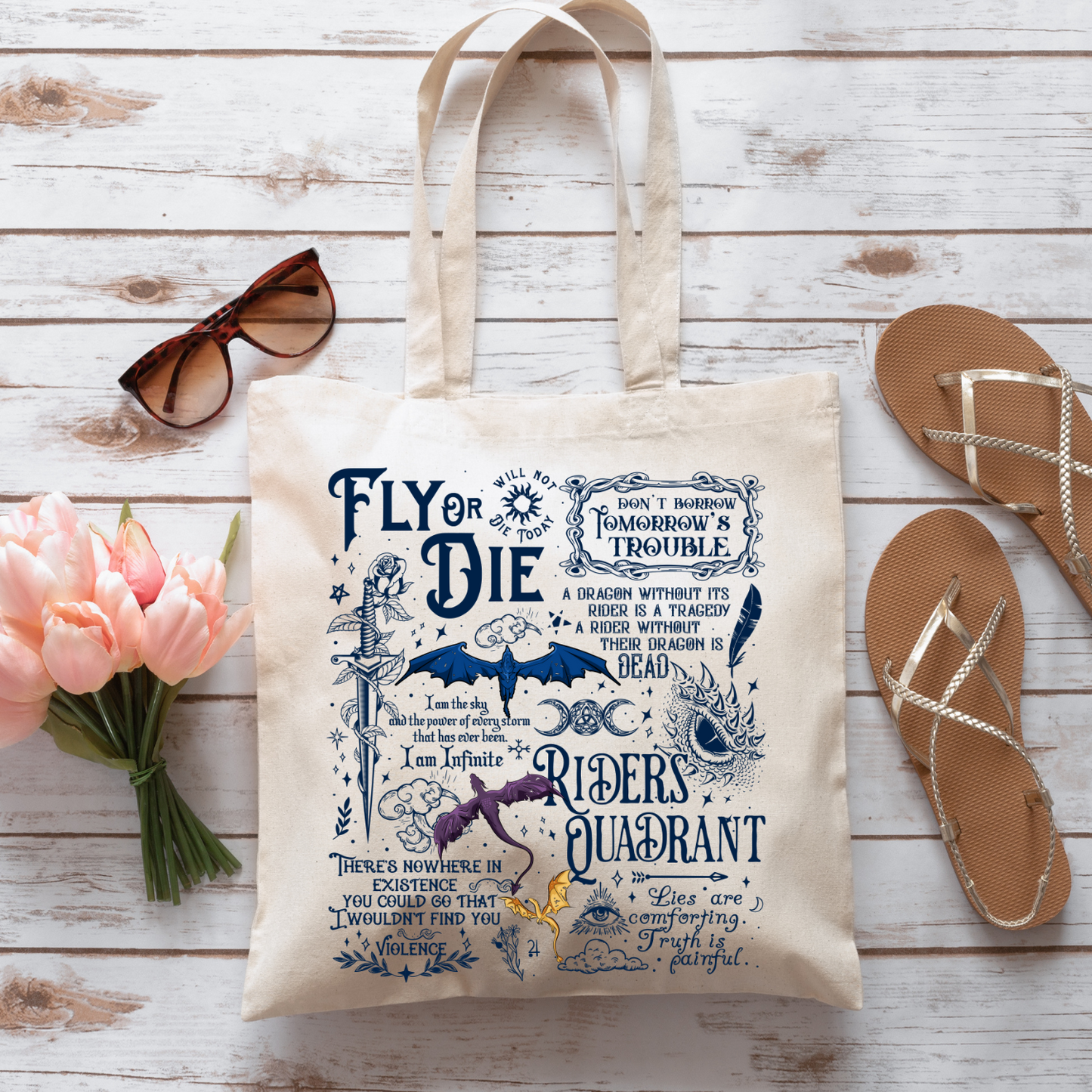 Fourth Wing - Tote Bag