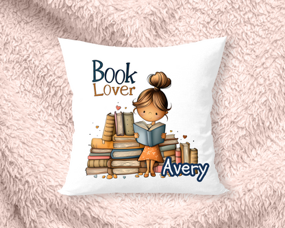 Kids Custom Reading Book Pillow