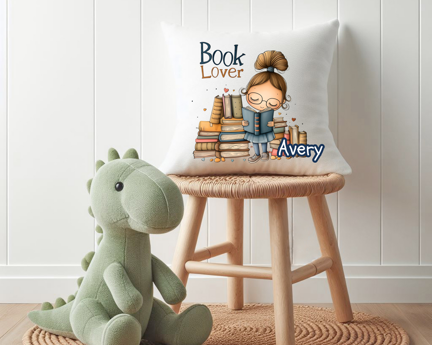 Kids Custom Reading Book Pillow