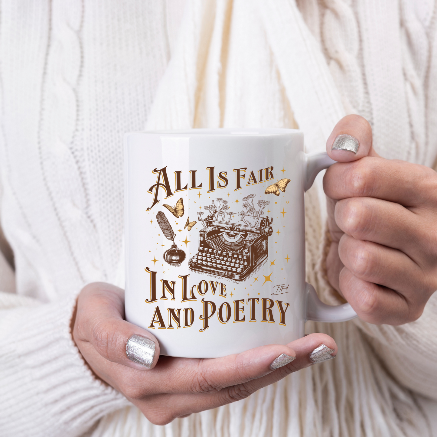 All is fair in love and poetry - Mug