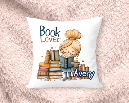 Kids Custom Reading Book Pillow