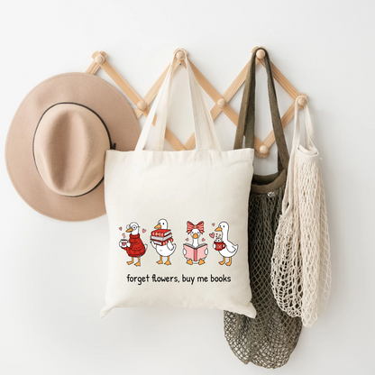 Goose Valentine Tote Bag