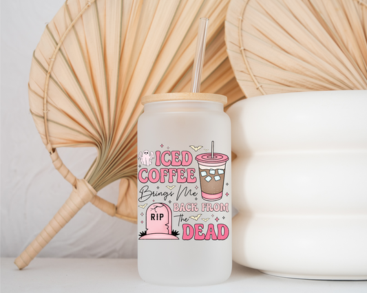 Iced Coffee - Glass Cup