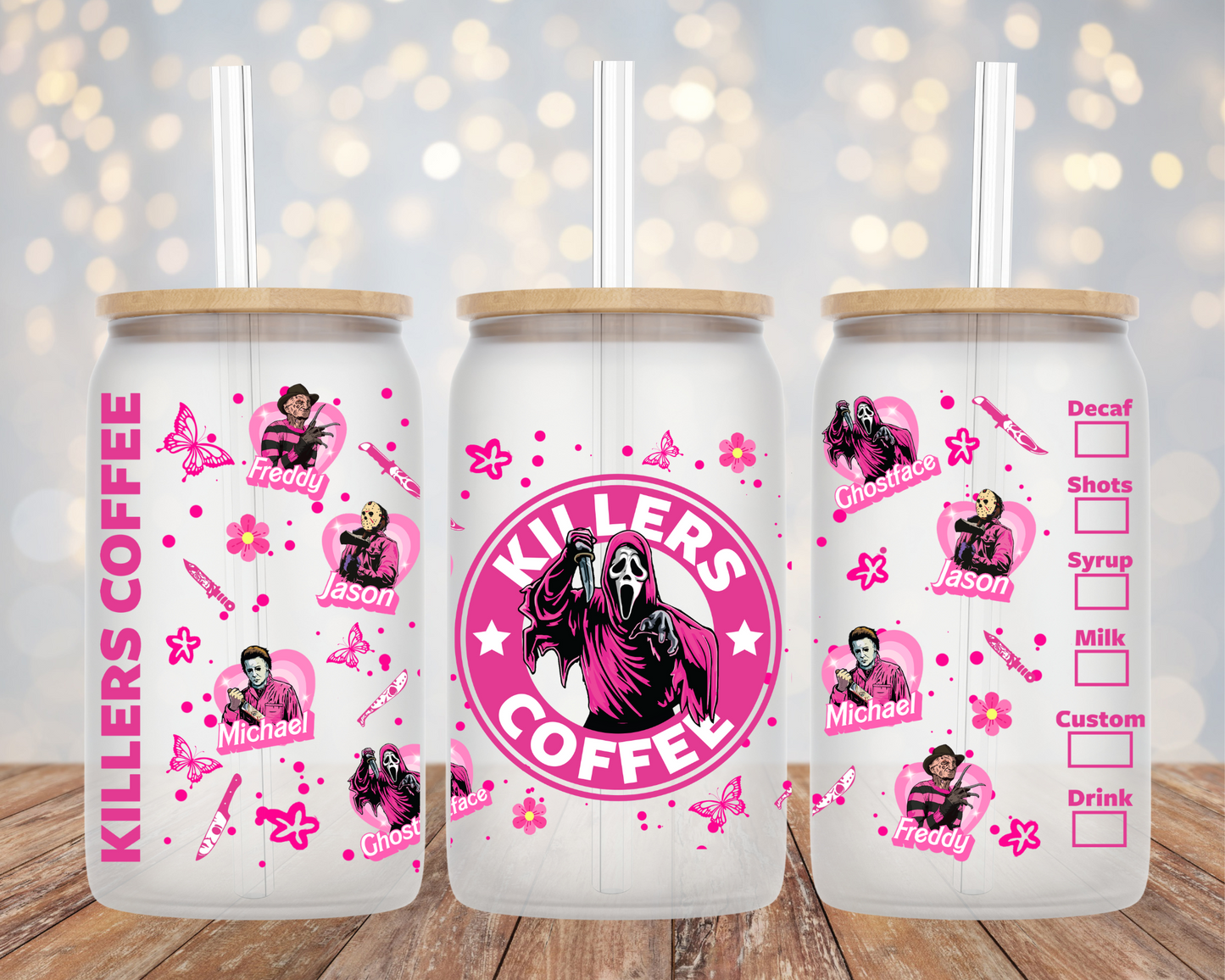 Killers Coffee - Glass Cup