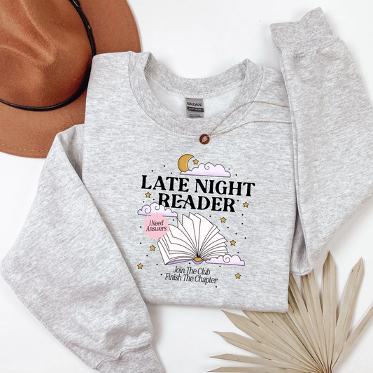 Late Night Reader - Sweatshirt