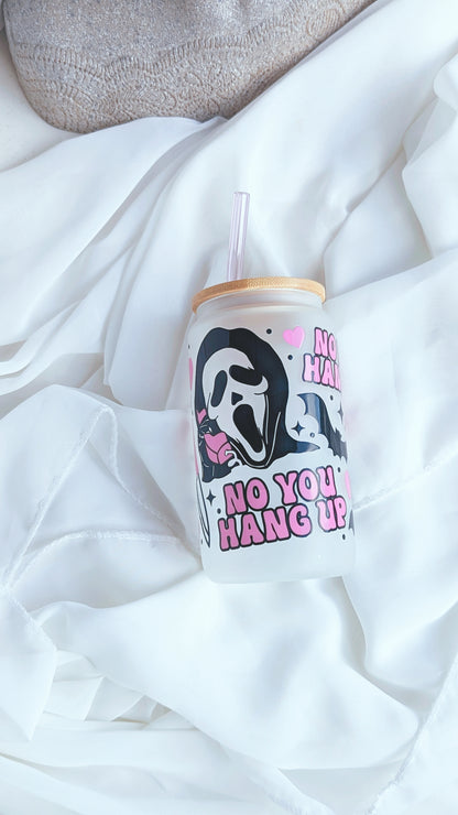 Ghostface Glass Cup