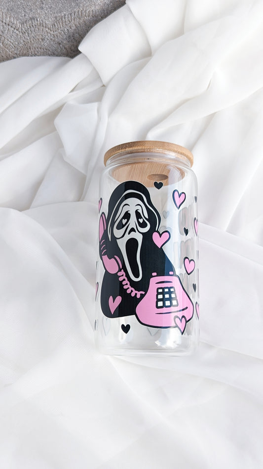 Ghostface Glass Cup