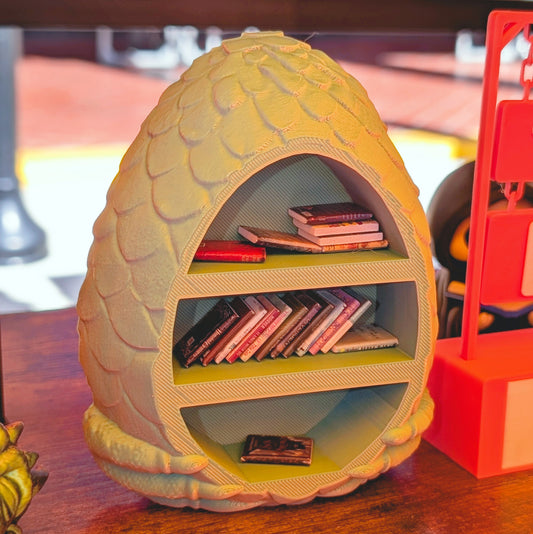 Dragon Egg Miniature Bookshelf