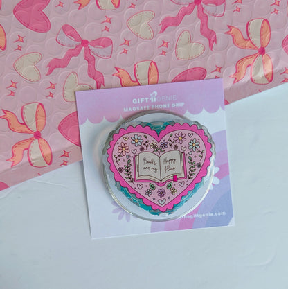 Happy Place - Magsafe Kindle Grip