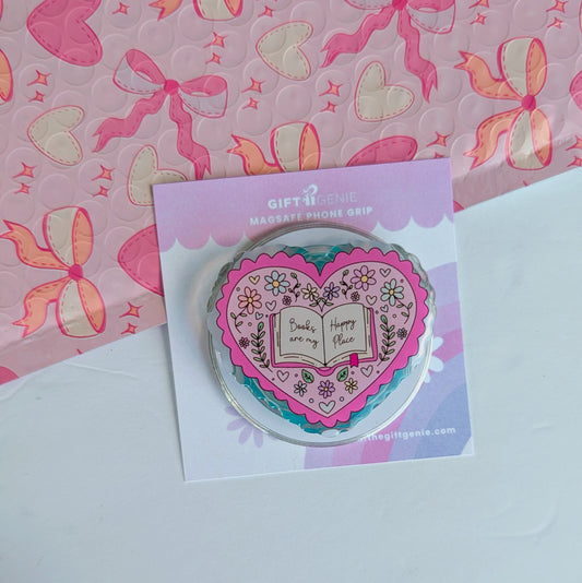 Happy Place - Magsafe Kindle Grip