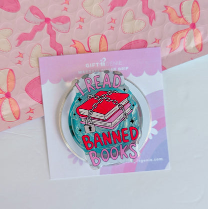 I Read Banned Books - Magsafe Kindle Grip