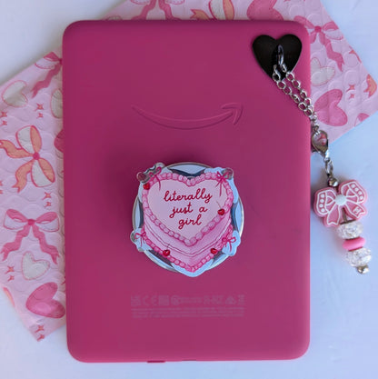 Literally Just A Girl - Magsafe Kindle Grip