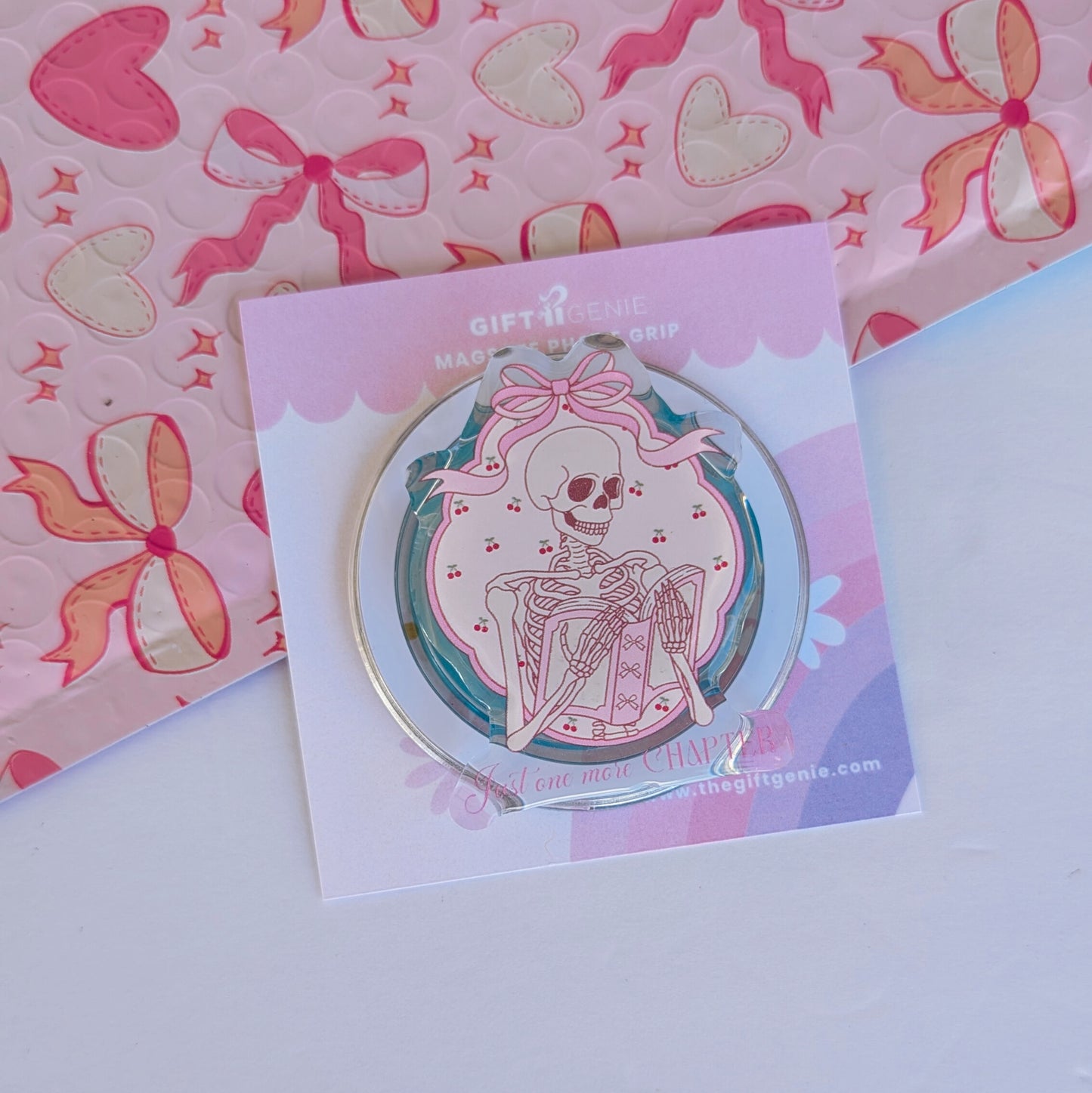 Just One More Chapter - Magsafe Kindle Grip