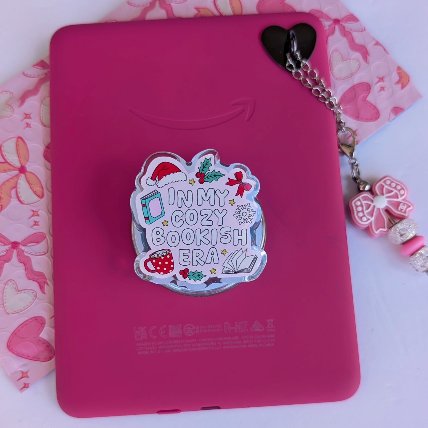 Cozy Bookish Era - Magsafe Kindle Grip