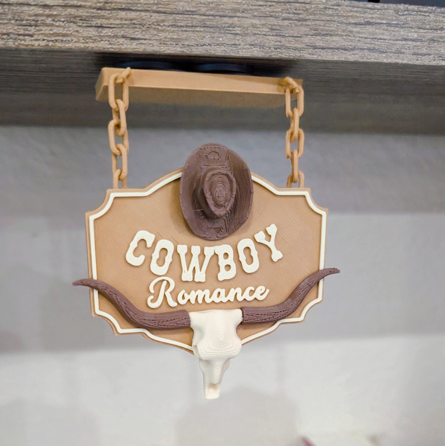 Book Trope Hanging Sign - Cowboy Romance