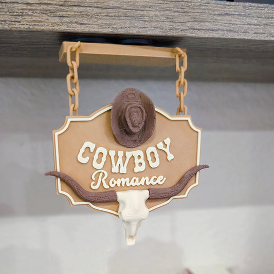 Book Trope Hanging Sign - Cowboy Romance