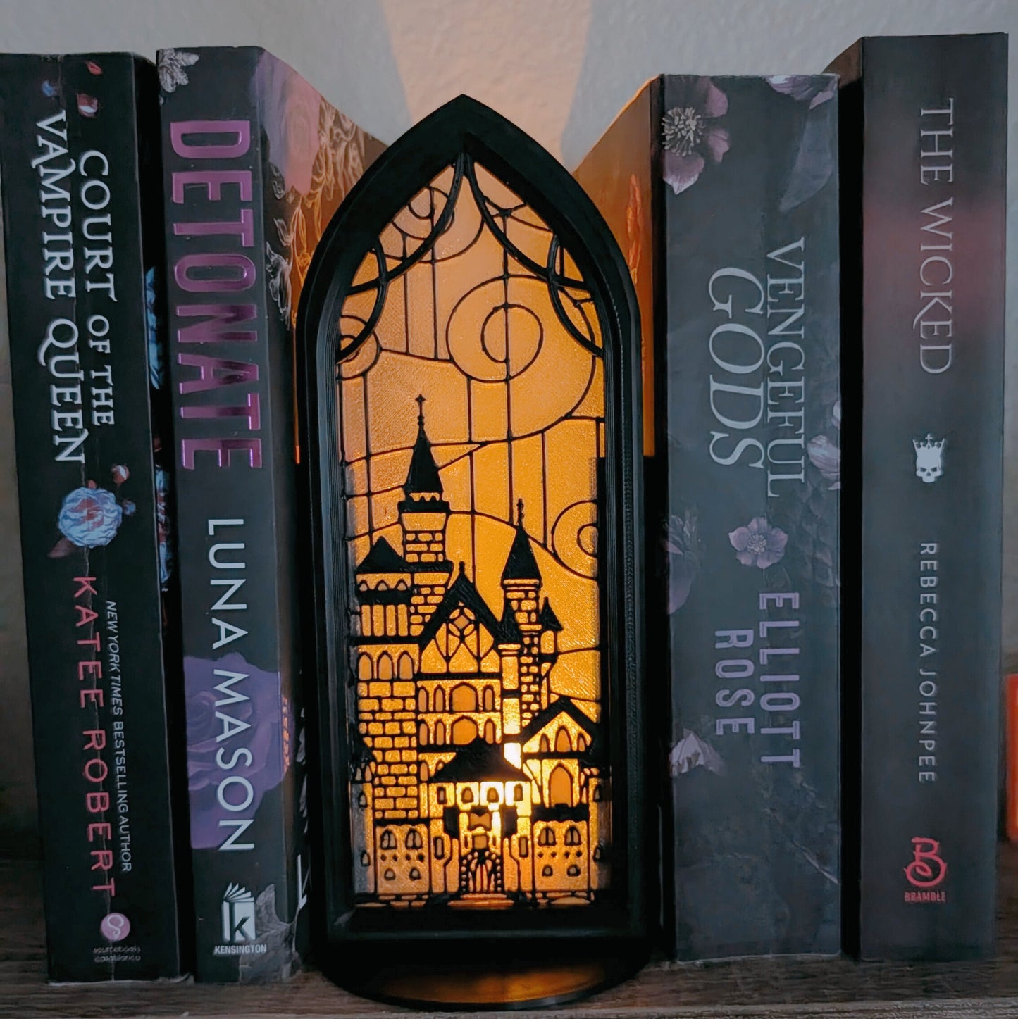 Gothic Stained Window Book Nook