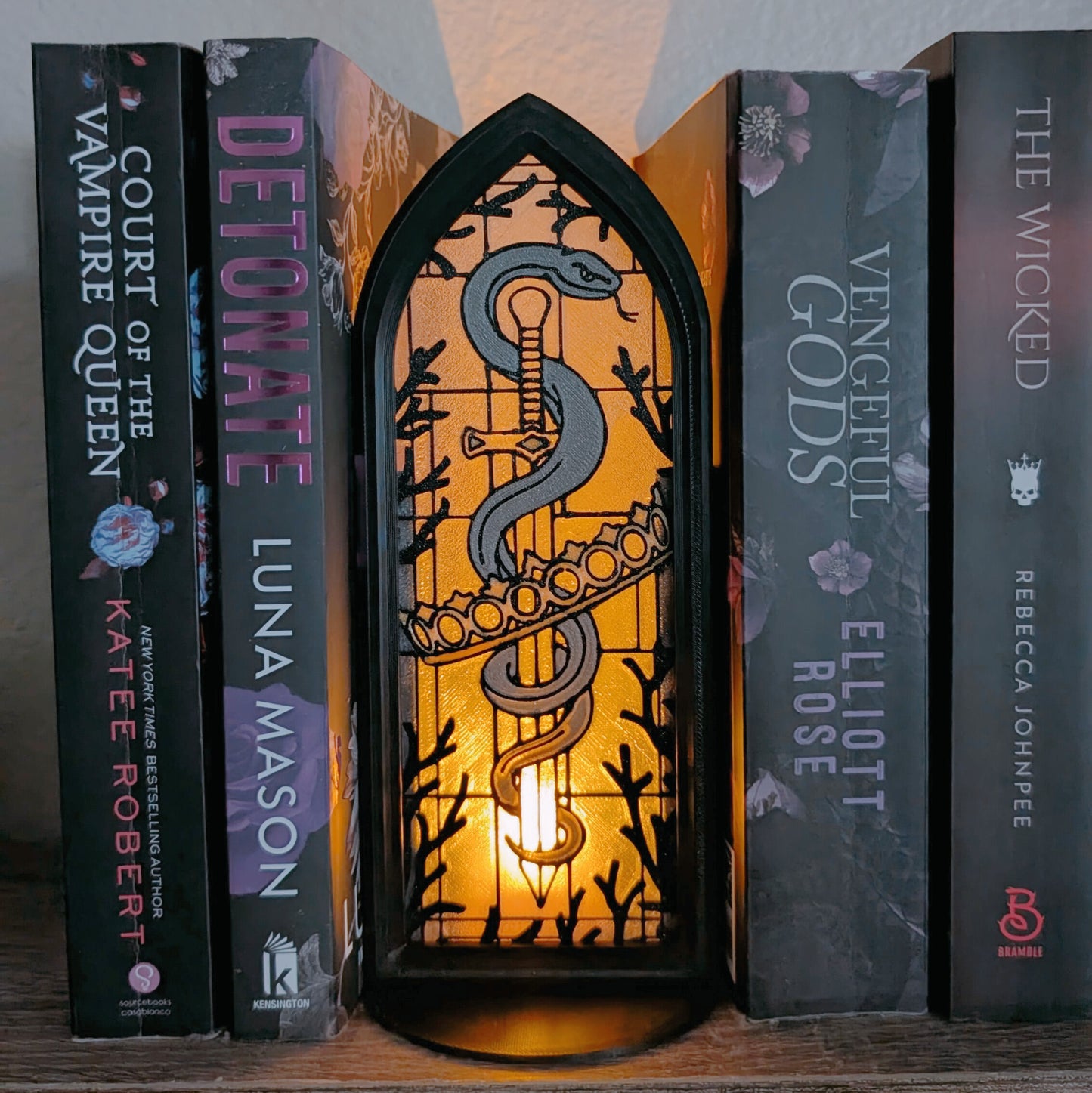 Gothic Stained Window Book Nook
