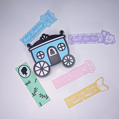 Carriage Bookmark Set