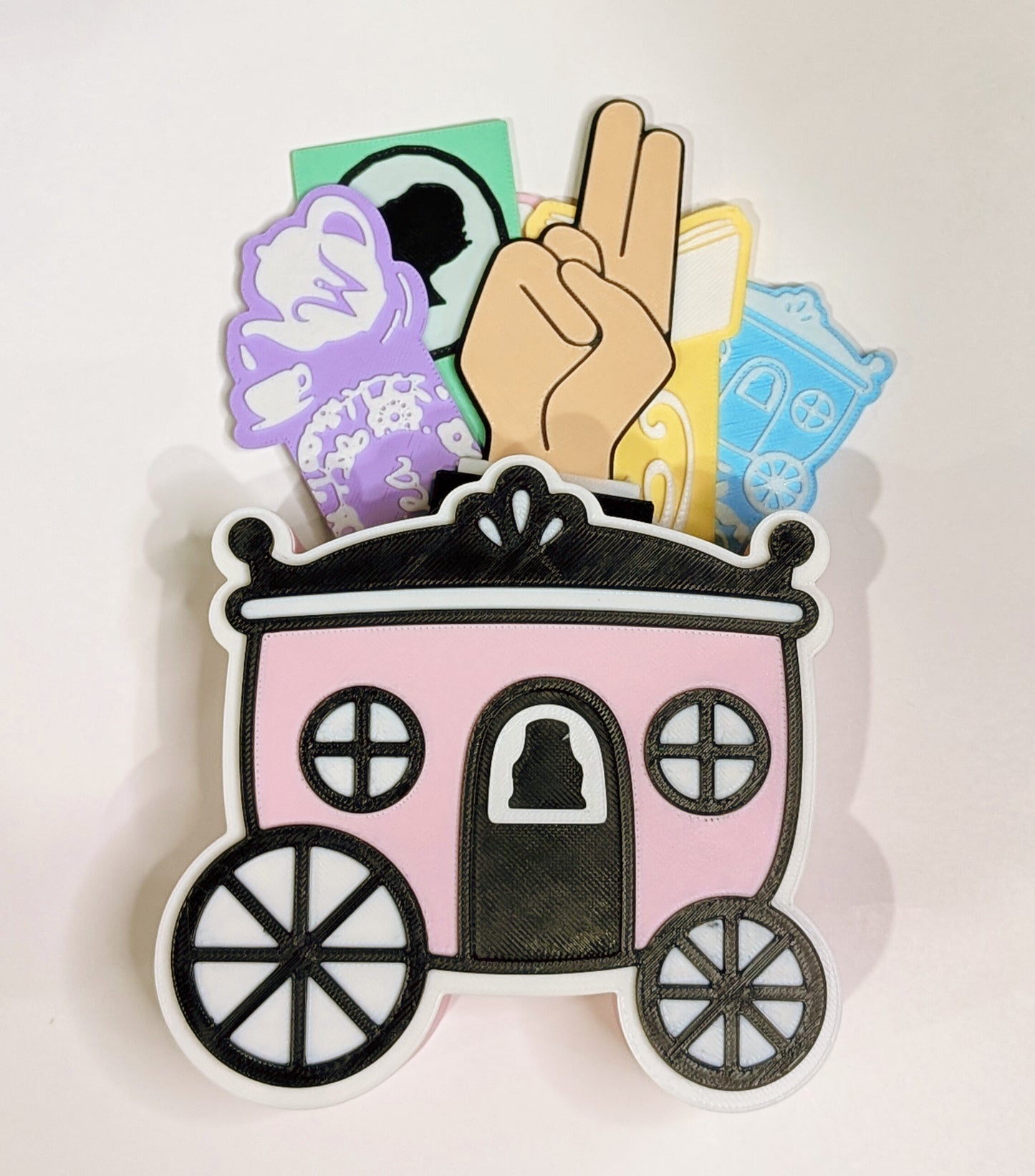 Carriage Bookmark Set