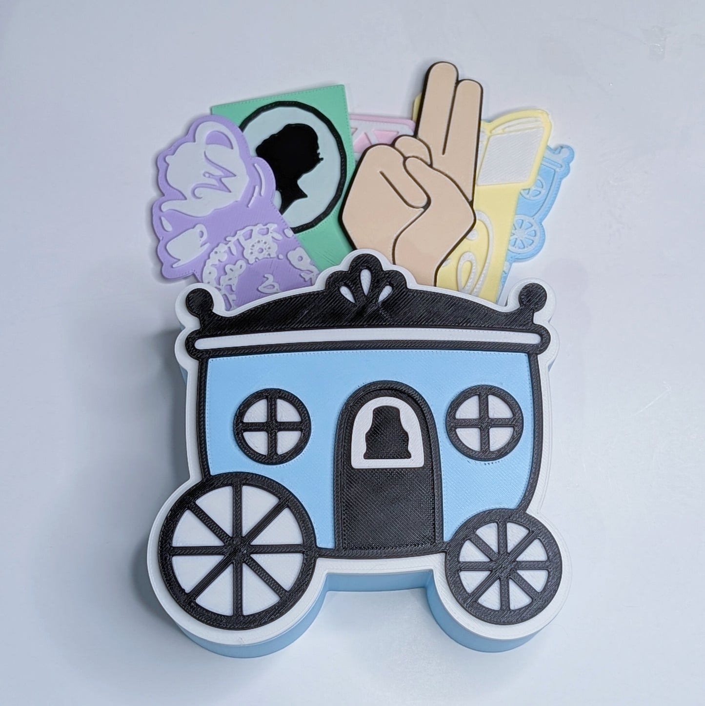 Carriage Bookmark Set