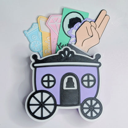 Carriage Bookmark Set