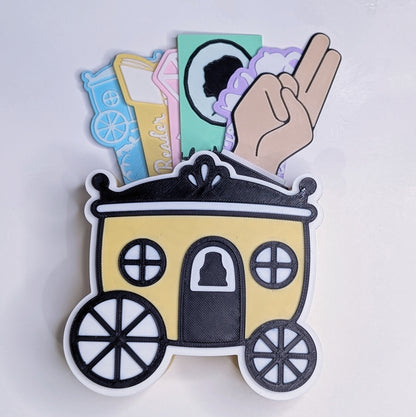 Carriage Bookmark Set