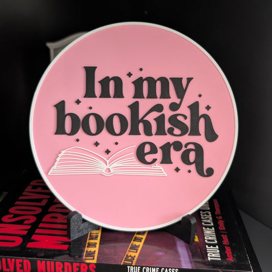 In My Bookish Era - Book Shelf Sign