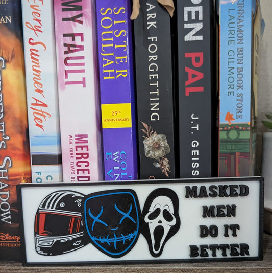 Masked Men - Shelf Decor