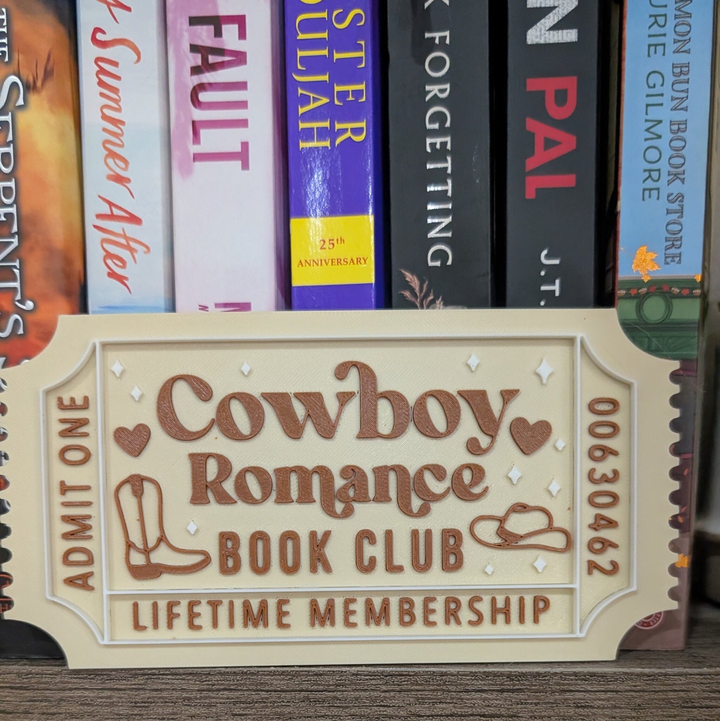 Cowboy Romance  - Book Ticket
