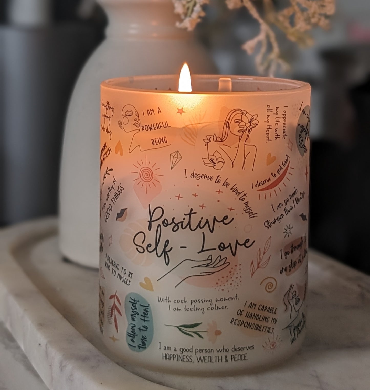 Positive Self Love - Candle