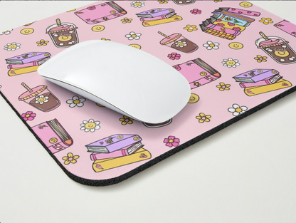 Books and Coffee - Mousepad