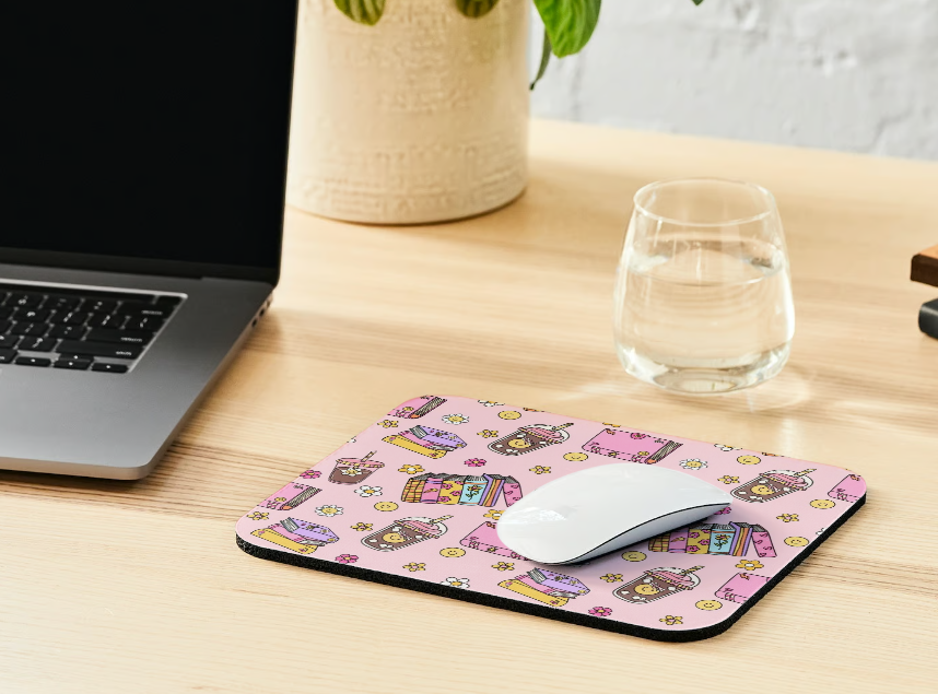 Books and Coffee - Mousepad