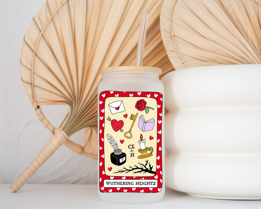 Wuthering Heights - Frosted Glass Cup