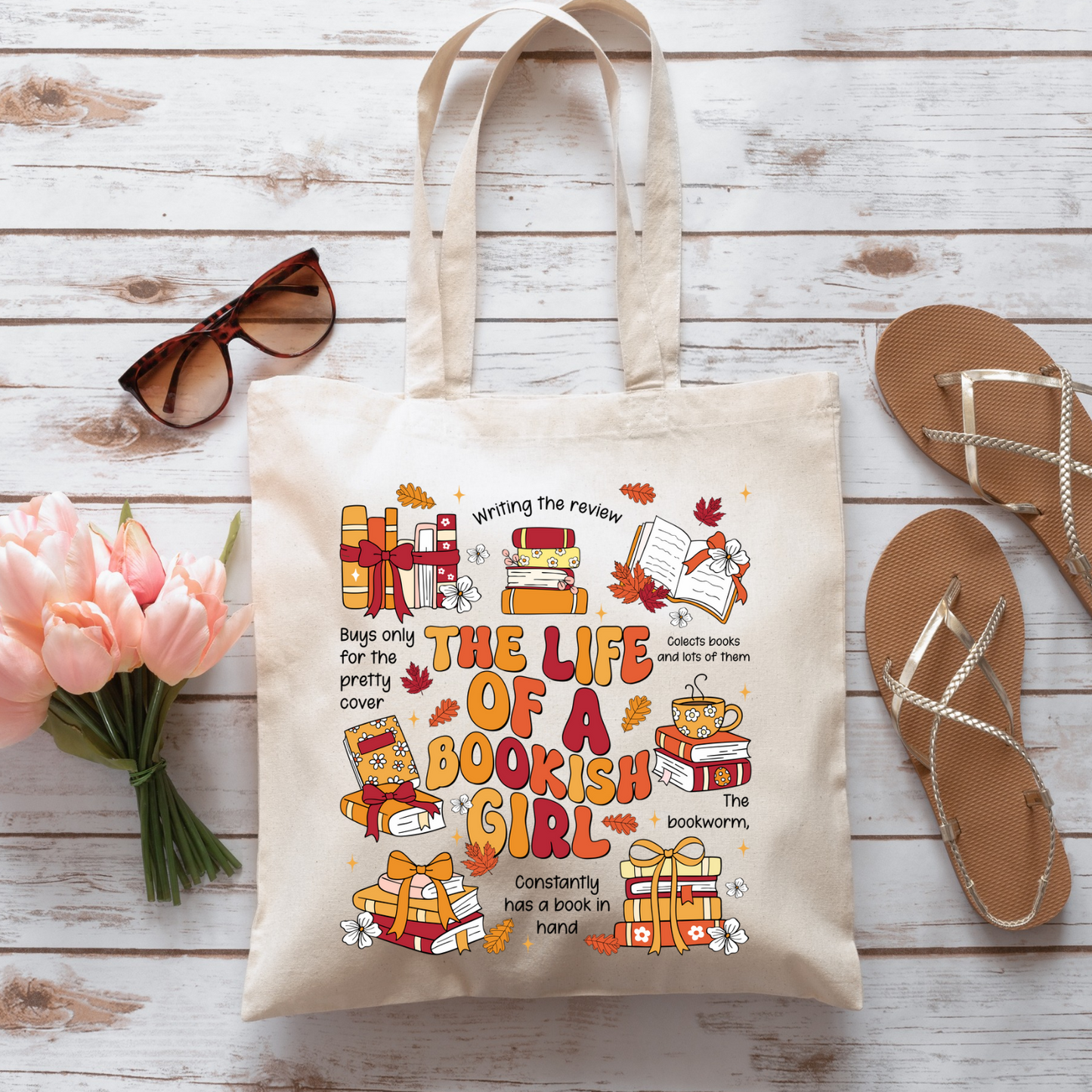 The Life Of A Bookish Girl - Tote Bag