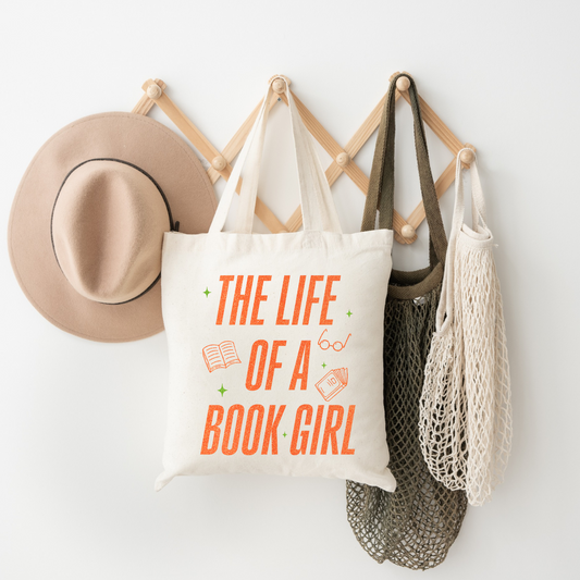 The Life Of A Book Girl - Tote Bag