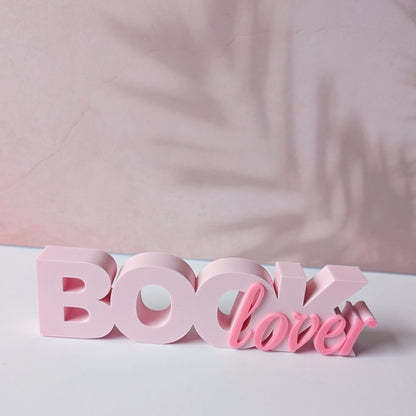 Book Lover Shelf Decor