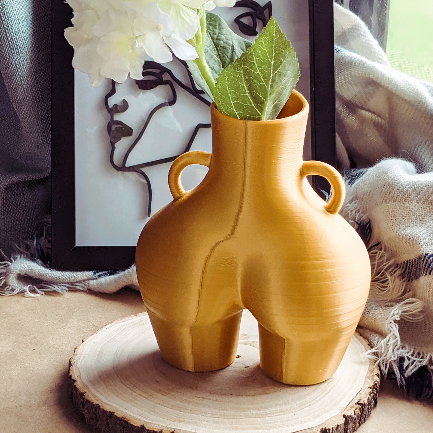 Female Torso Vase