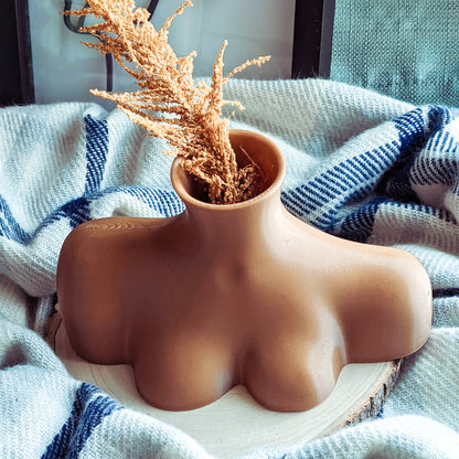 Female Bust Vase - 3D Printed