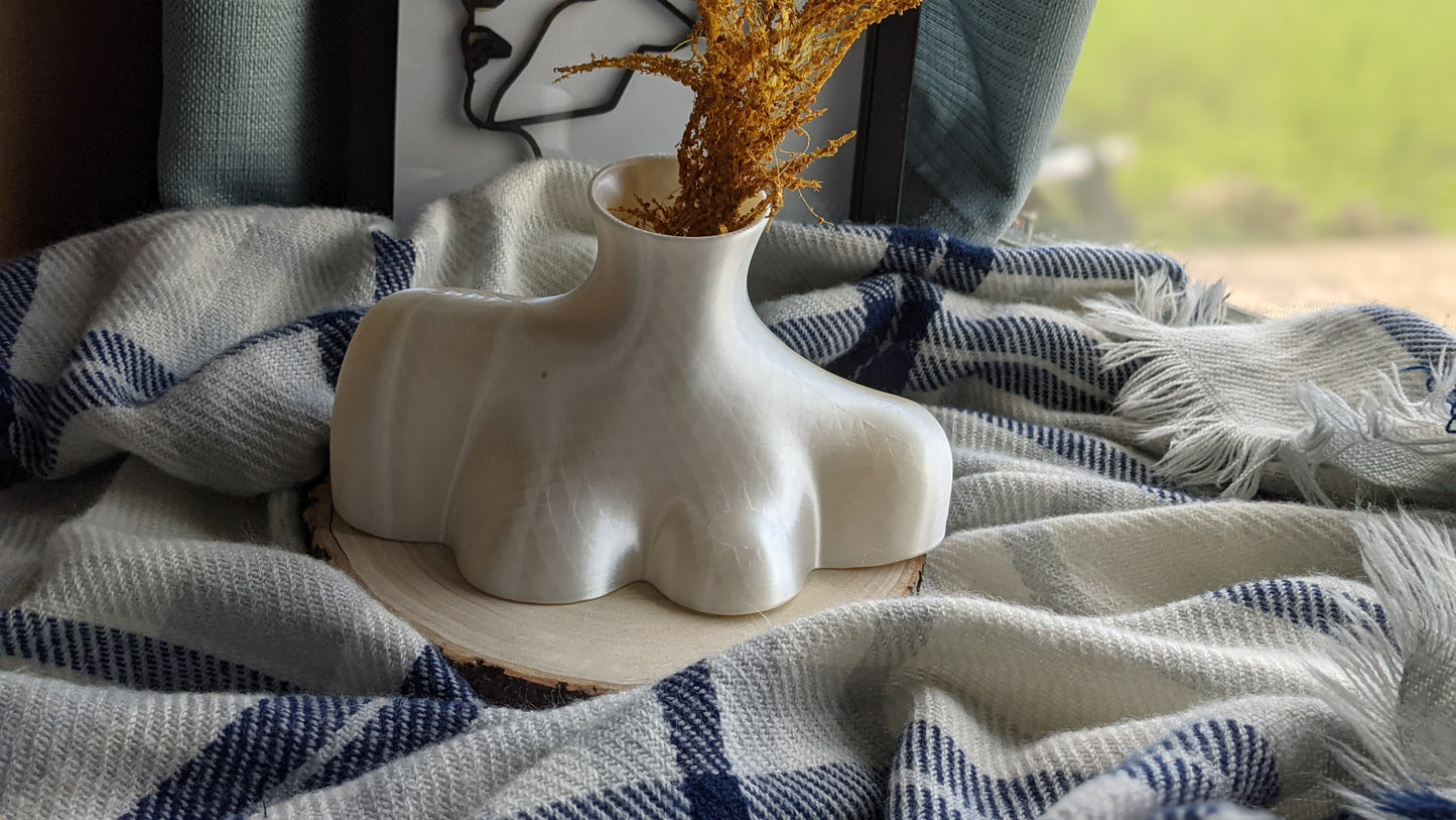 Female Bust Vase - 3D Printed